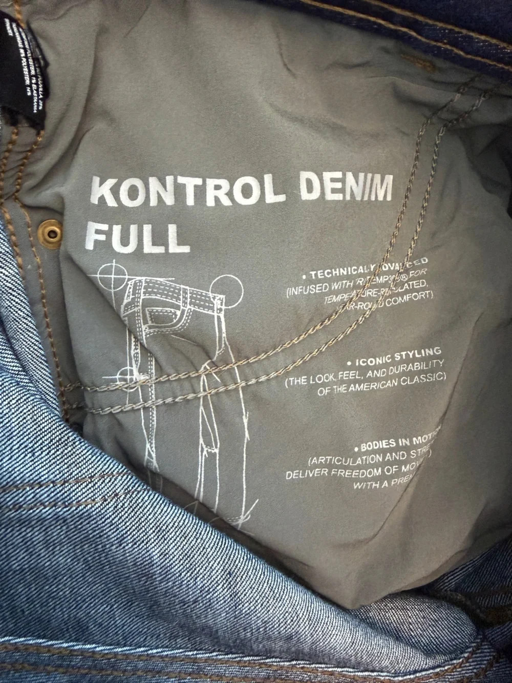 Kuhl Kontrol Denim Men’s Jeans, Size 35x30